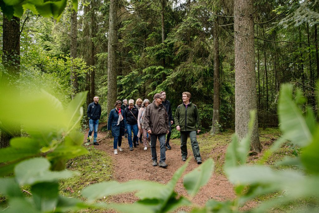 Foto van Vissersvrouwen wandeling Foto van Vissersvrouwen wandeling